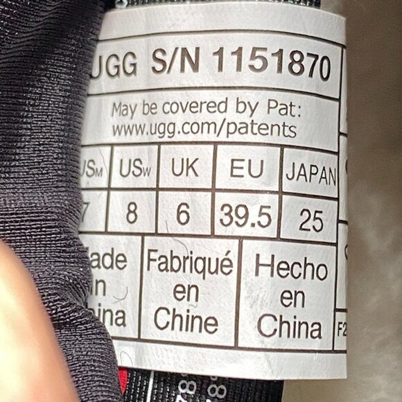 UGG Shasta Mid Gore-TEX Leather Boot Size 8 Women Pink Glow 1151870 - Picture 7 of 8